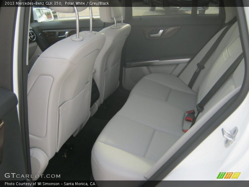 Polar White / Grey/Black 2013 Mercedes-Benz GLK 350