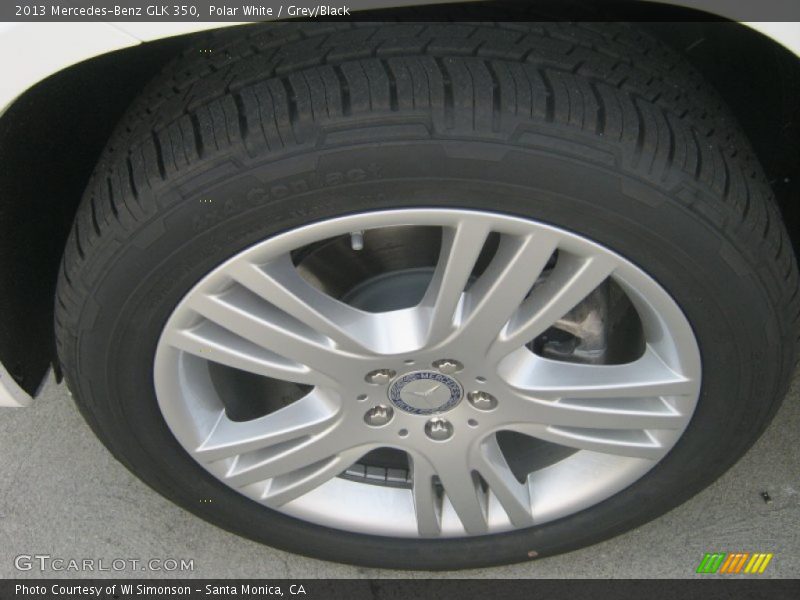 Polar White / Grey/Black 2013 Mercedes-Benz GLK 350