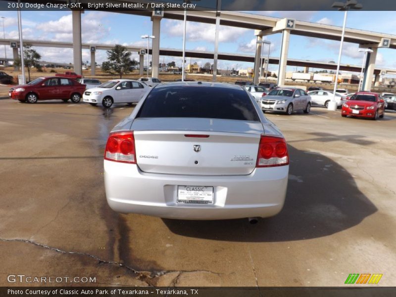 Bright Silver Metallic / Dark Slate Gray 2010 Dodge Charger SXT