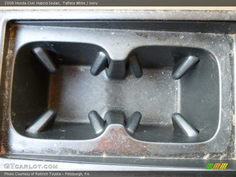Taffeta White / Ivory 2008 Honda Civic Hybrid Sedan