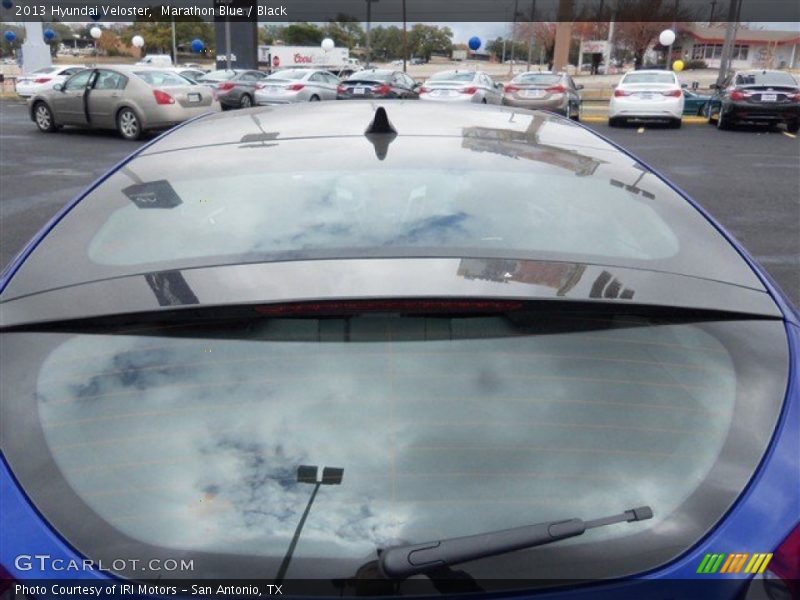Marathon Blue / Black 2013 Hyundai Veloster