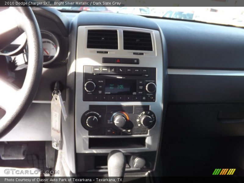 Bright Silver Metallic / Dark Slate Gray 2010 Dodge Charger SXT