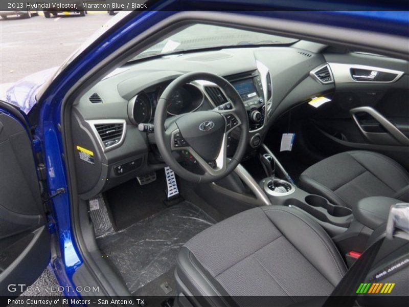 Black Interior - 2013 Veloster  