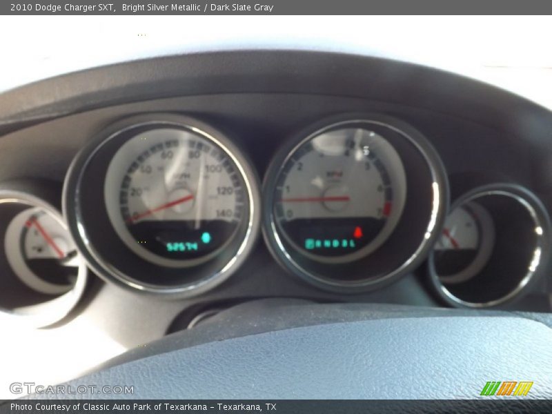 Bright Silver Metallic / Dark Slate Gray 2010 Dodge Charger SXT