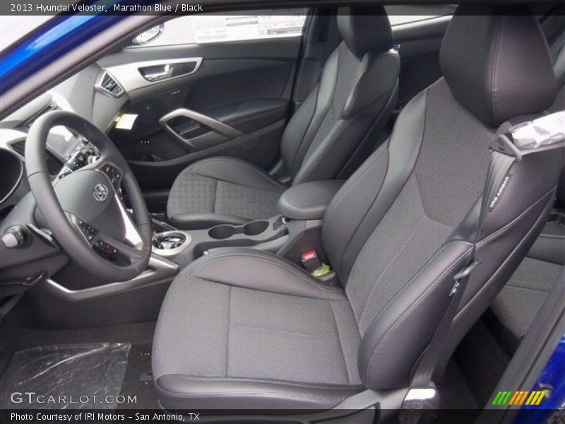 Front Seat of 2013 Veloster 