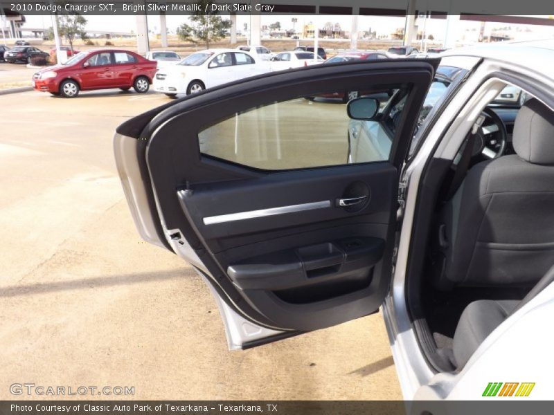 Bright Silver Metallic / Dark Slate Gray 2010 Dodge Charger SXT