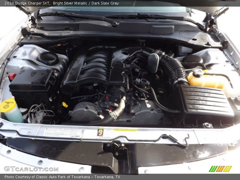 Bright Silver Metallic / Dark Slate Gray 2010 Dodge Charger SXT