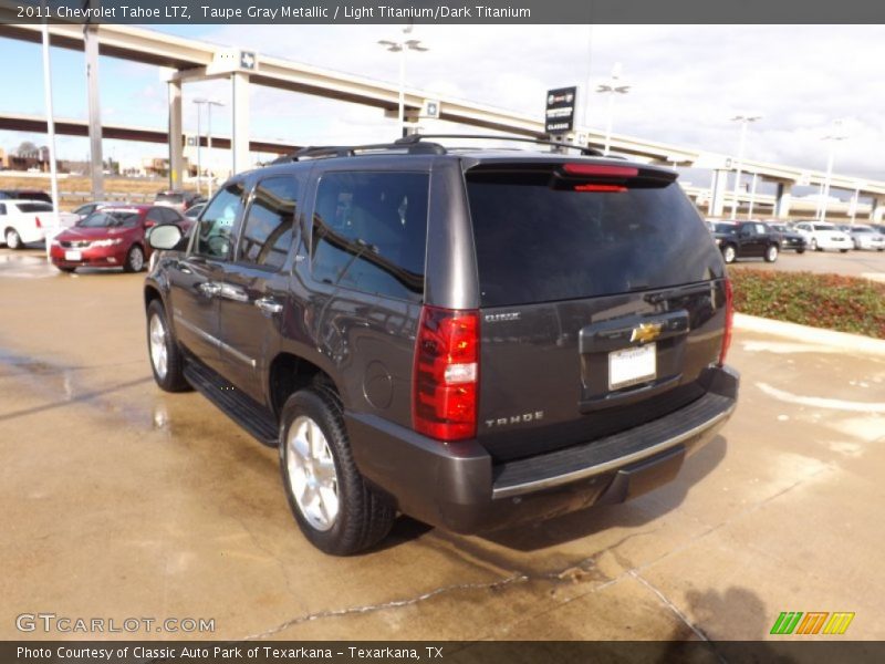 Taupe Gray Metallic / Light Titanium/Dark Titanium 2011 Chevrolet Tahoe LTZ