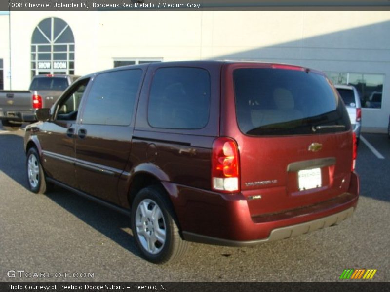 Bordeaux Red Metallic / Medium Gray 2008 Chevrolet Uplander LS