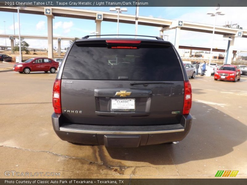 Taupe Gray Metallic / Light Titanium/Dark Titanium 2011 Chevrolet Tahoe LTZ