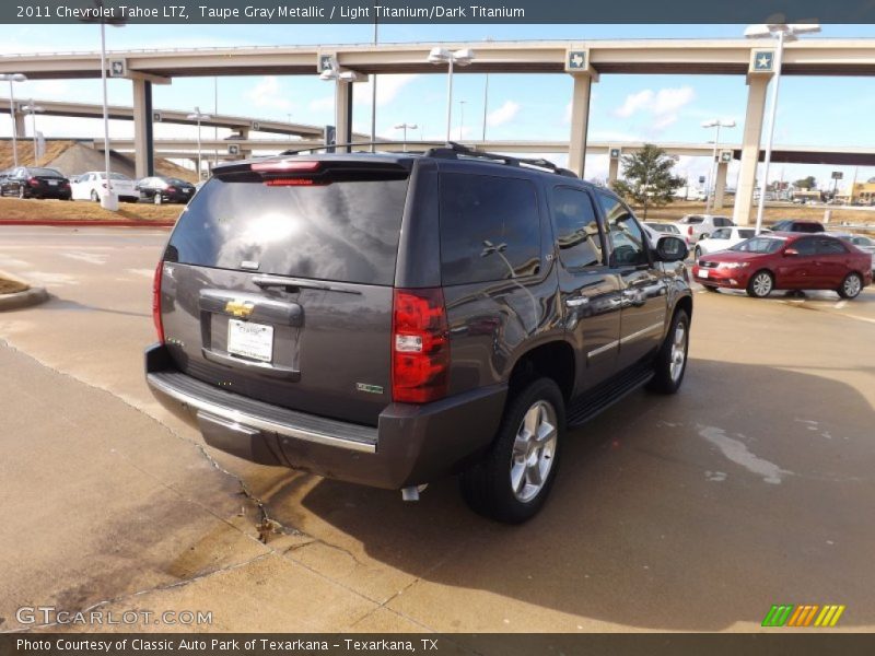 Taupe Gray Metallic / Light Titanium/Dark Titanium 2011 Chevrolet Tahoe LTZ