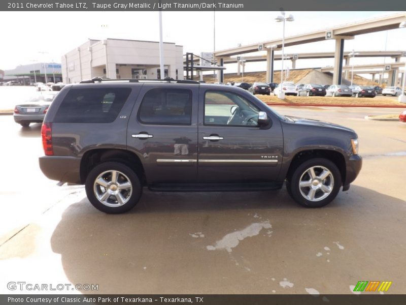 Taupe Gray Metallic / Light Titanium/Dark Titanium 2011 Chevrolet Tahoe LTZ