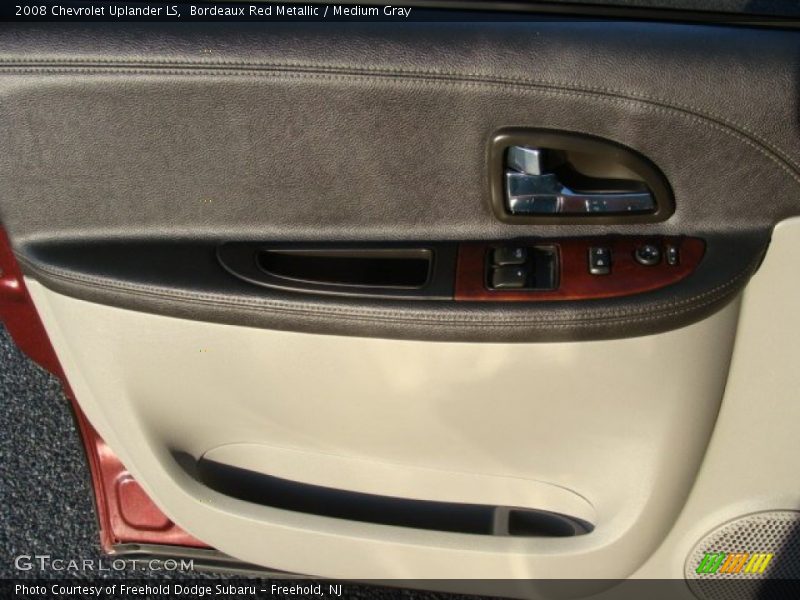 Bordeaux Red Metallic / Medium Gray 2008 Chevrolet Uplander LS