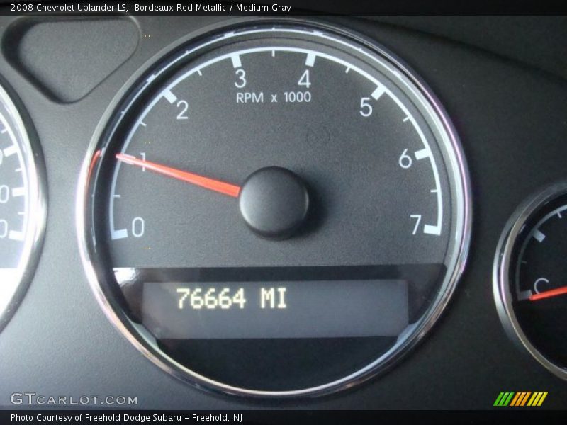 Bordeaux Red Metallic / Medium Gray 2008 Chevrolet Uplander LS