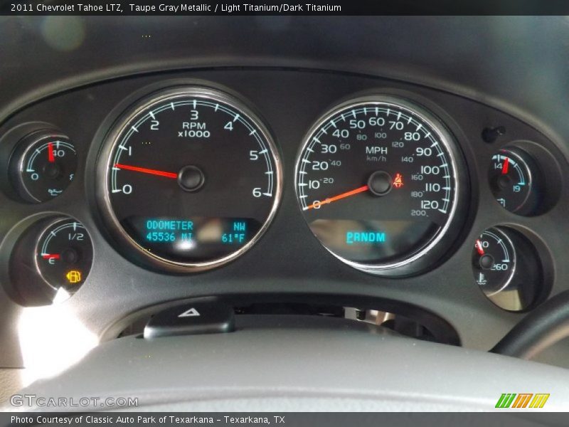 Taupe Gray Metallic / Light Titanium/Dark Titanium 2011 Chevrolet Tahoe LTZ