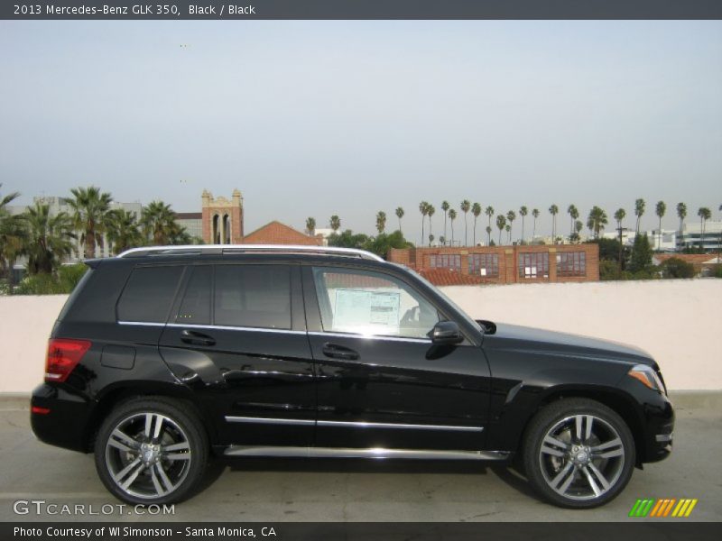 Black / Black 2013 Mercedes-Benz GLK 350