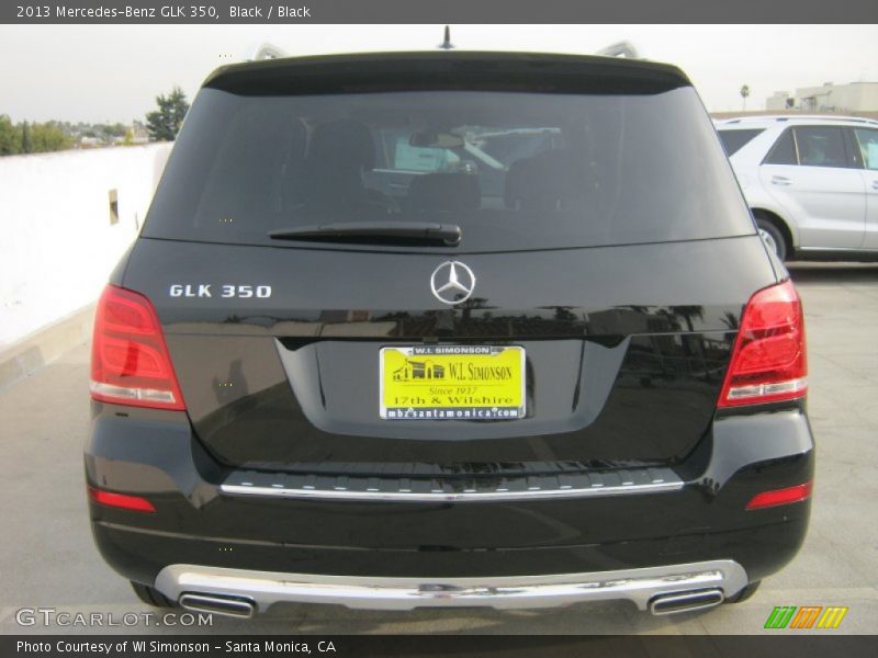 Black / Black 2013 Mercedes-Benz GLK 350