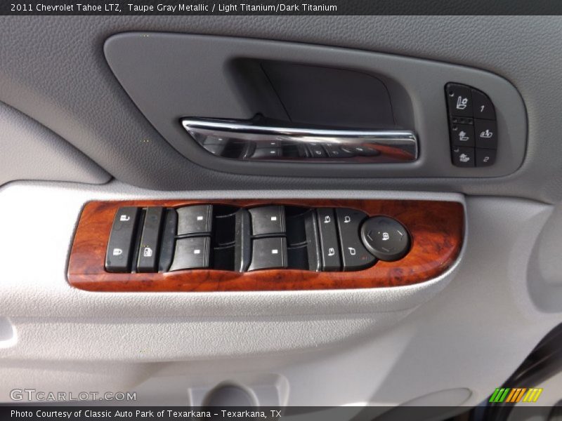 Taupe Gray Metallic / Light Titanium/Dark Titanium 2011 Chevrolet Tahoe LTZ