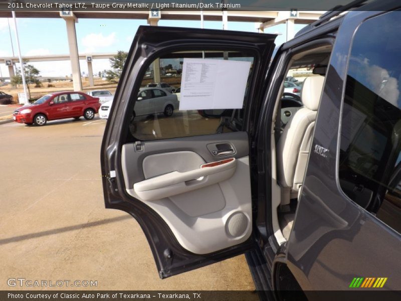Taupe Gray Metallic / Light Titanium/Dark Titanium 2011 Chevrolet Tahoe LTZ