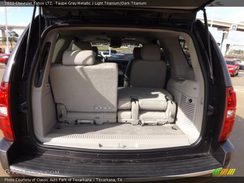 Taupe Gray Metallic / Light Titanium/Dark Titanium 2011 Chevrolet Tahoe LTZ