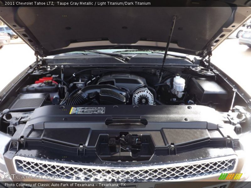 Taupe Gray Metallic / Light Titanium/Dark Titanium 2011 Chevrolet Tahoe LTZ