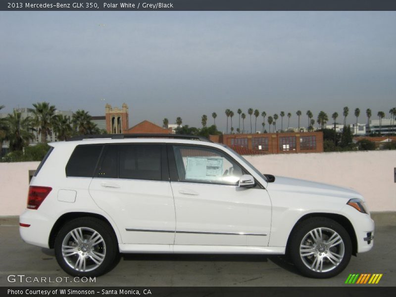 Polar White / Grey/Black 2013 Mercedes-Benz GLK 350