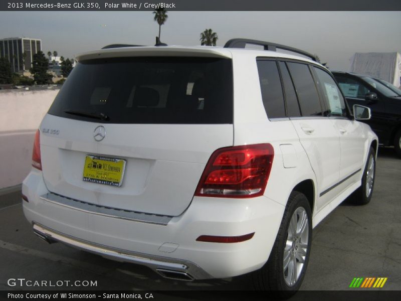Polar White / Grey/Black 2013 Mercedes-Benz GLK 350