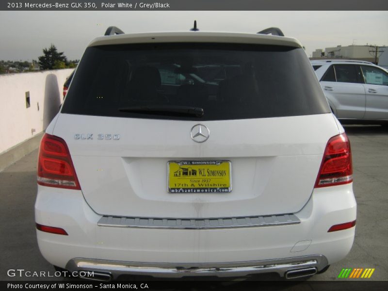 Polar White / Grey/Black 2013 Mercedes-Benz GLK 350