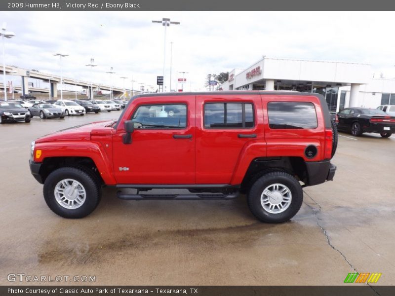  2008 H3  Victory Red