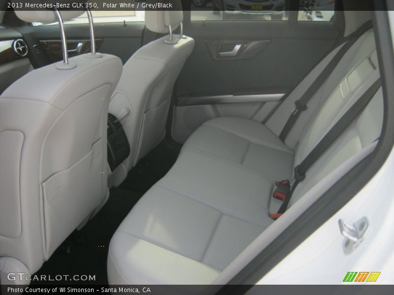 Polar White / Grey/Black 2013 Mercedes-Benz GLK 350