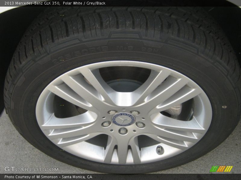 Polar White / Grey/Black 2013 Mercedes-Benz GLK 350