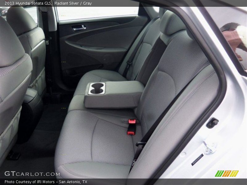 Radiant Silver / Gray 2013 Hyundai Sonata GLS