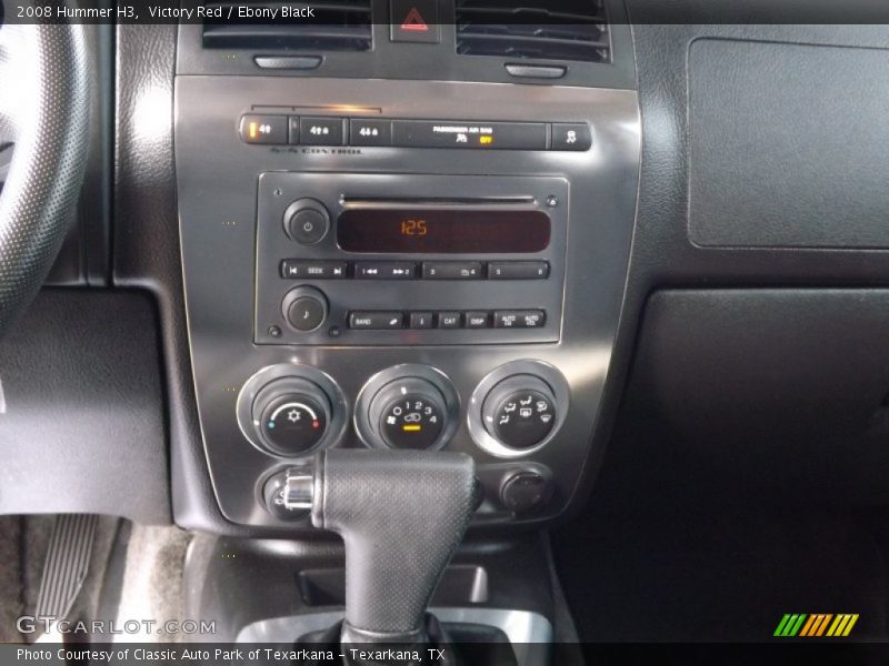 Victory Red / Ebony Black 2008 Hummer H3