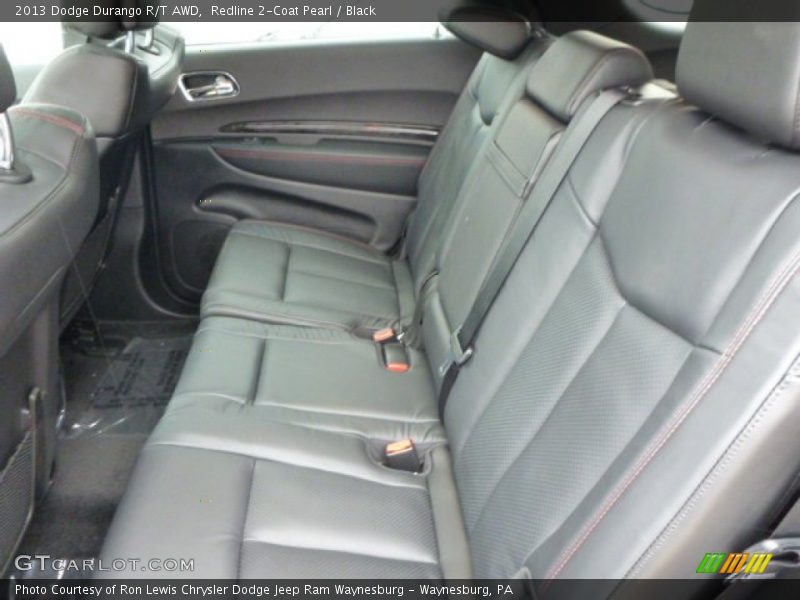 Rear Seat of 2013 Durango R/T AWD
