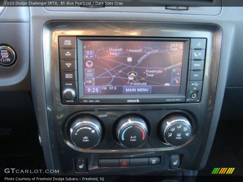 Controls of 2010 Challenger SRT8