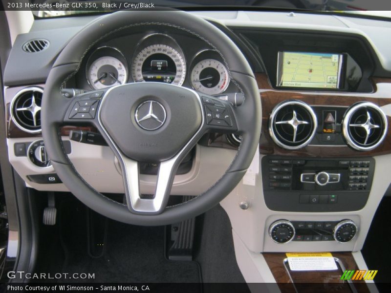 Black / Grey/Black 2013 Mercedes-Benz GLK 350