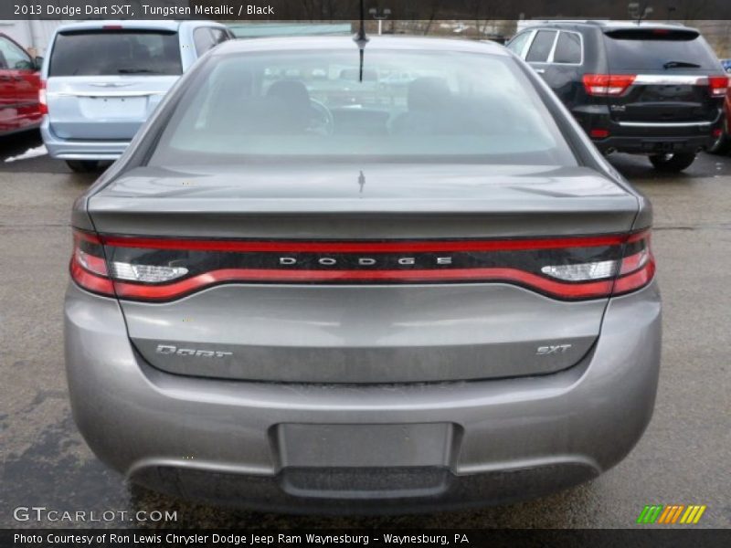 Tungsten Metallic / Black 2013 Dodge Dart SXT