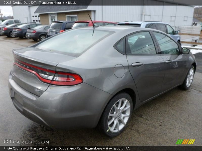 Tungsten Metallic / Black 2013 Dodge Dart SXT