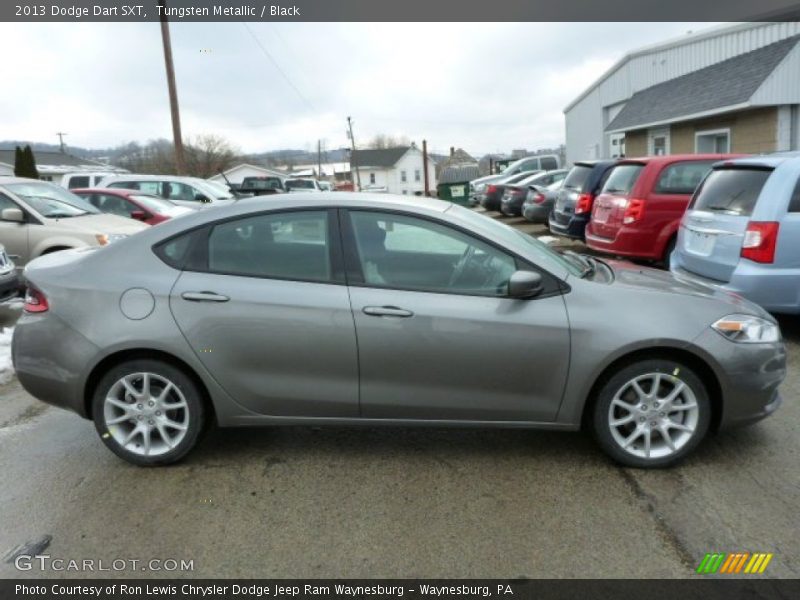 Tungsten Metallic / Black 2013 Dodge Dart SXT