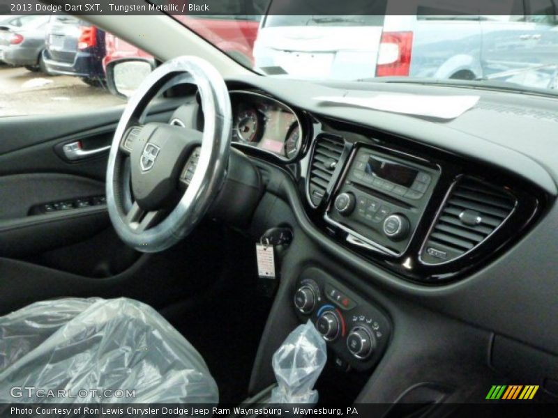Tungsten Metallic / Black 2013 Dodge Dart SXT