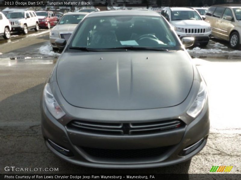 Tungsten Metallic / Black 2013 Dodge Dart SXT