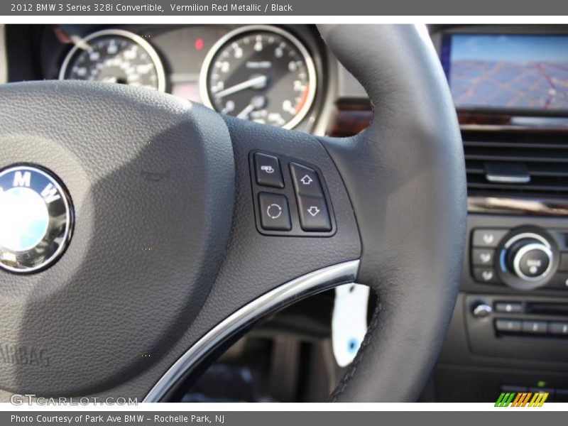 Vermilion Red Metallic / Black 2012 BMW 3 Series 328i Convertible