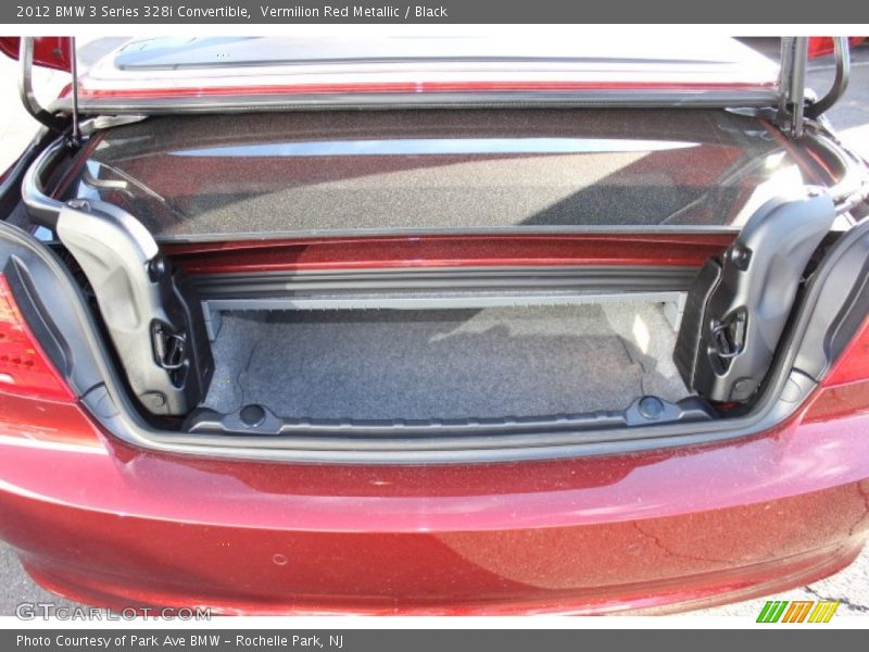 Vermilion Red Metallic / Black 2012 BMW 3 Series 328i Convertible