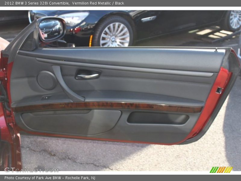 Vermilion Red Metallic / Black 2012 BMW 3 Series 328i Convertible