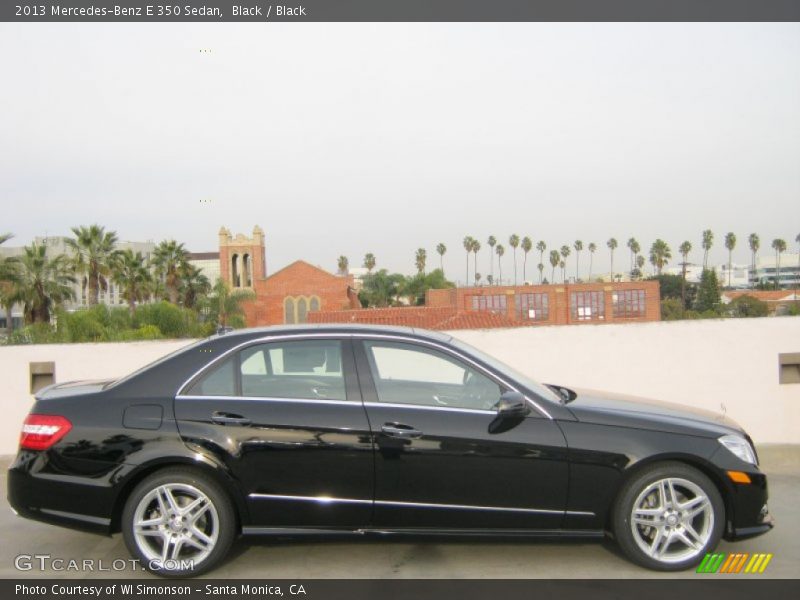 Black / Black 2013 Mercedes-Benz E 350 Sedan
