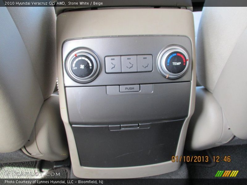 Stone White / Beige 2010 Hyundai Veracruz GLS AWD