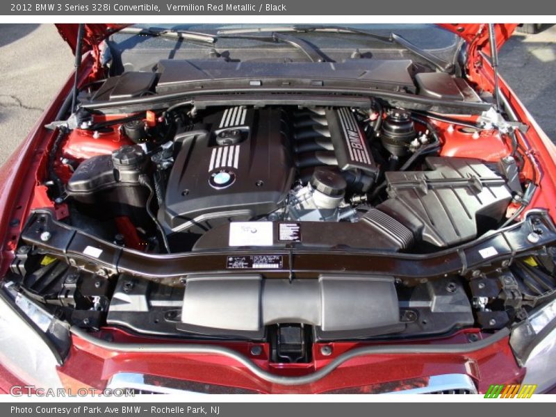 Vermilion Red Metallic / Black 2012 BMW 3 Series 328i Convertible