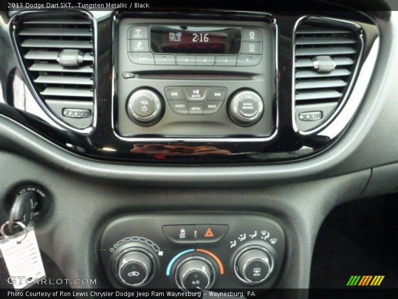 Tungsten Metallic / Black 2013 Dodge Dart SXT