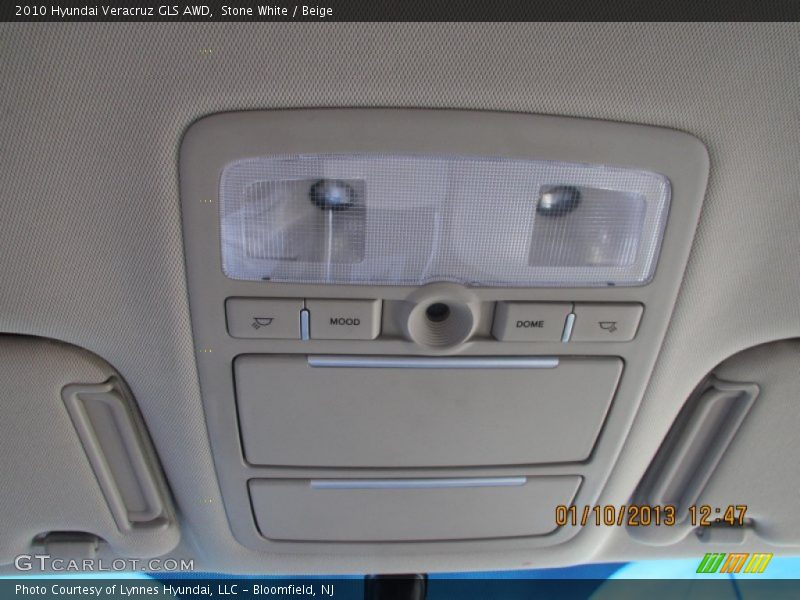 Stone White / Beige 2010 Hyundai Veracruz GLS AWD
