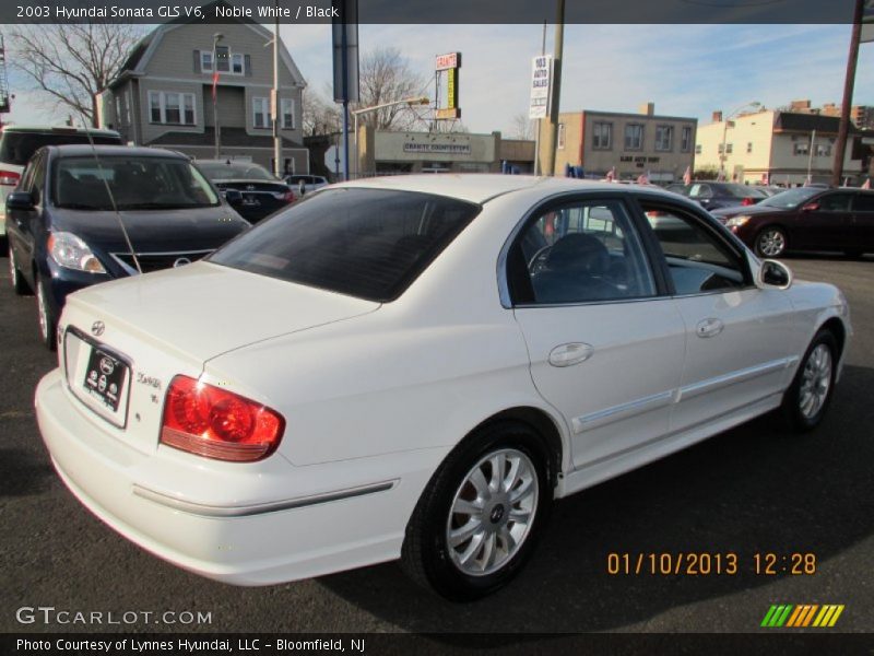 Noble White / Black 2003 Hyundai Sonata GLS V6